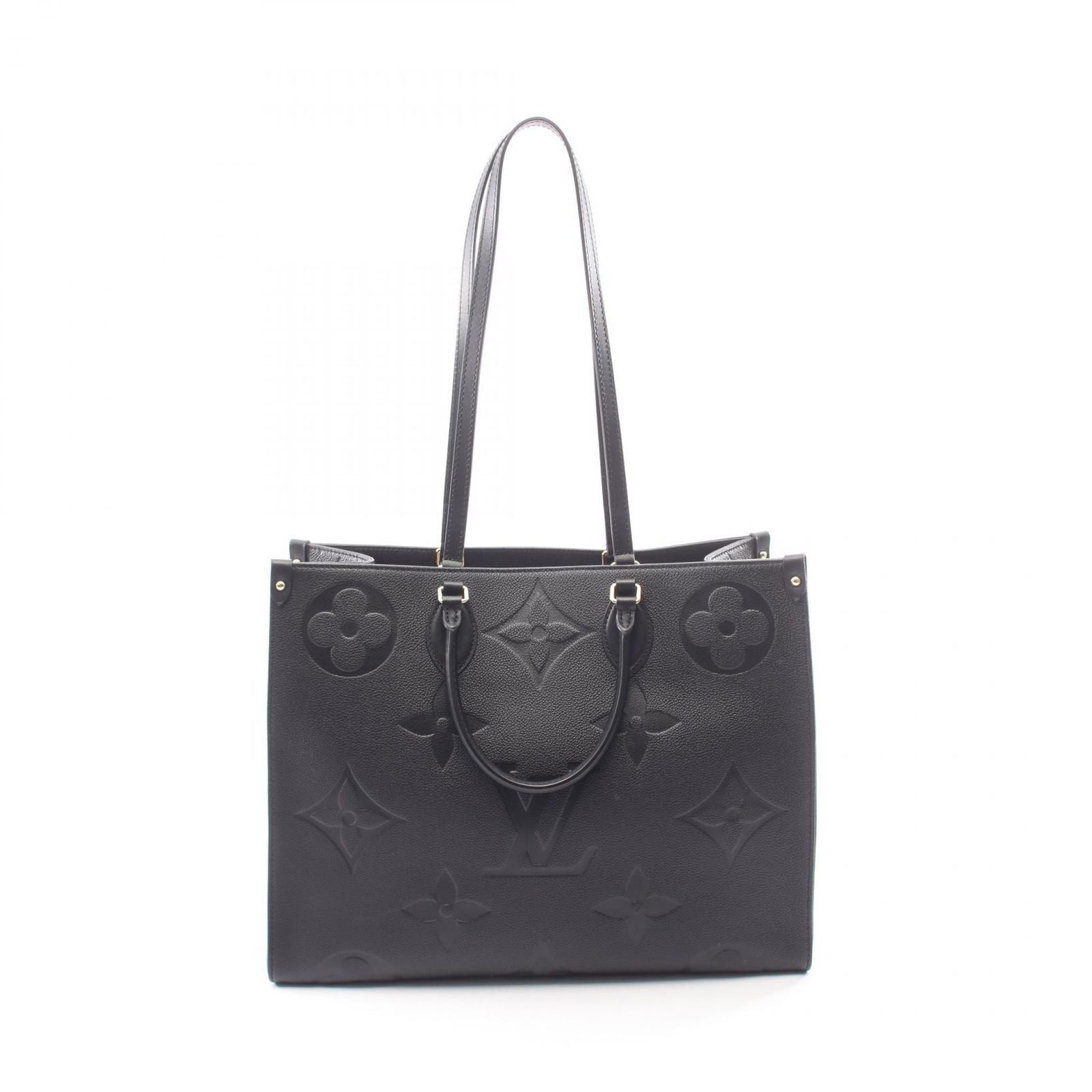 Louis Vuitton Tote Bag On The Go GM 2-Way Noir Leather