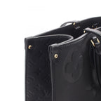 Louis Vuitton Tote Bag On The Go GM 2-Way Noir Leather — view 5