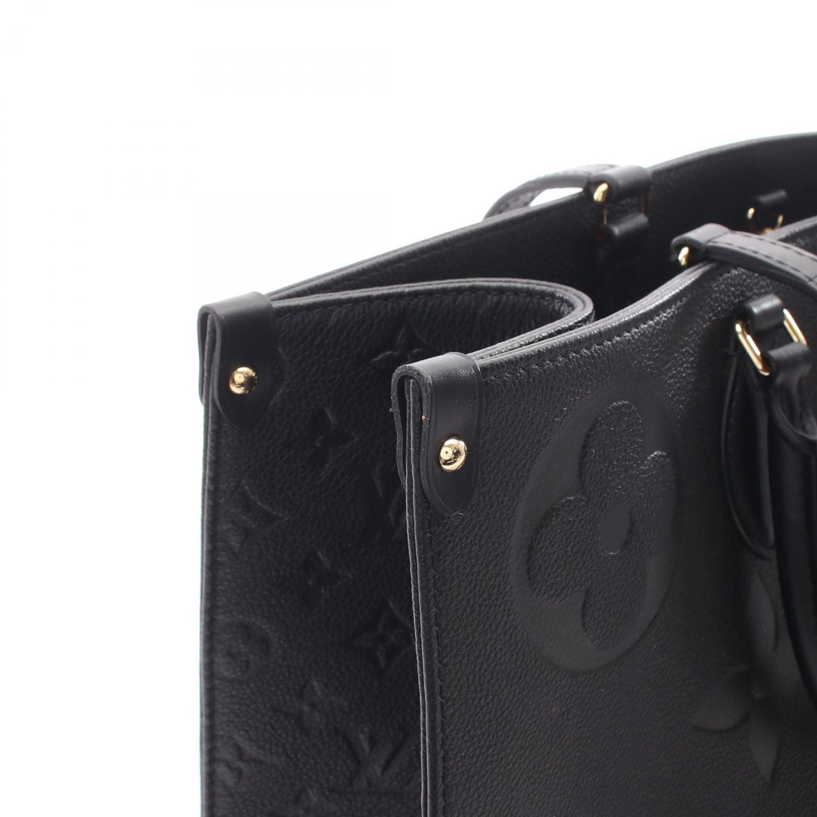 Louis Vuitton Tote Bag On The Go GM 2-Way Noir Leather — view 5