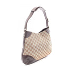 Gucci Shoulder Bag Hustler Bit GG Canvas Beige Brown Sherry Line — view 2