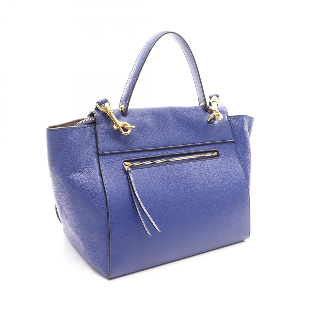 Celine Belt Bag Mini 2-Way Blue Leather — view 2