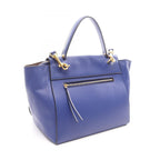 Celine Belt Bag Mini 2-Way Blue Leather — view 2
