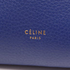 Celine Belt Bag Mini 2-Way Blue Leather — view 4