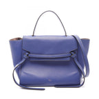 Celine Belt Bag Mini 2-Way Blue Leather