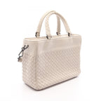 Bottega Veneta Handbag Intrecciato 2-Way Ivory Leather — view 2