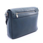 Louis Vuitton Shoulder Bag Roman MM Blue Marine Leather — view 2