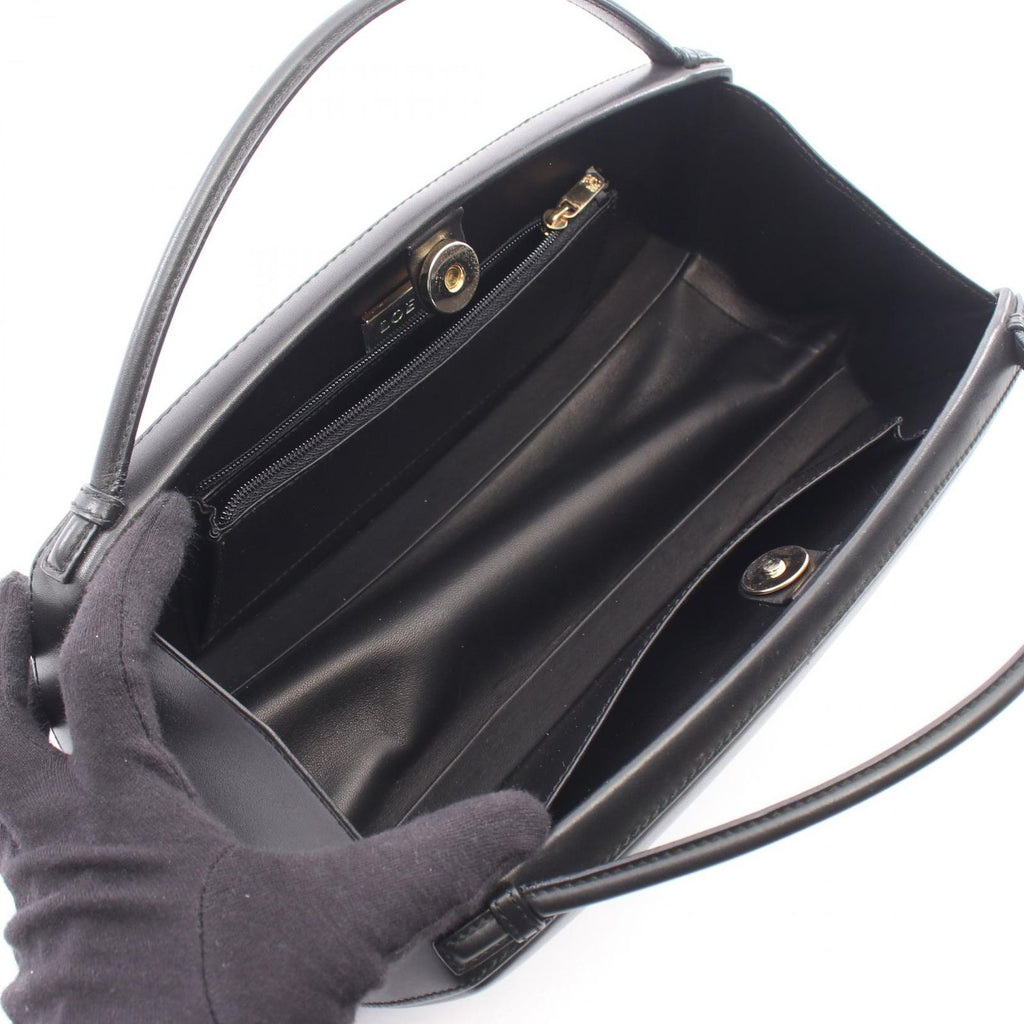 Loewe Handbag Black Leather — view 3