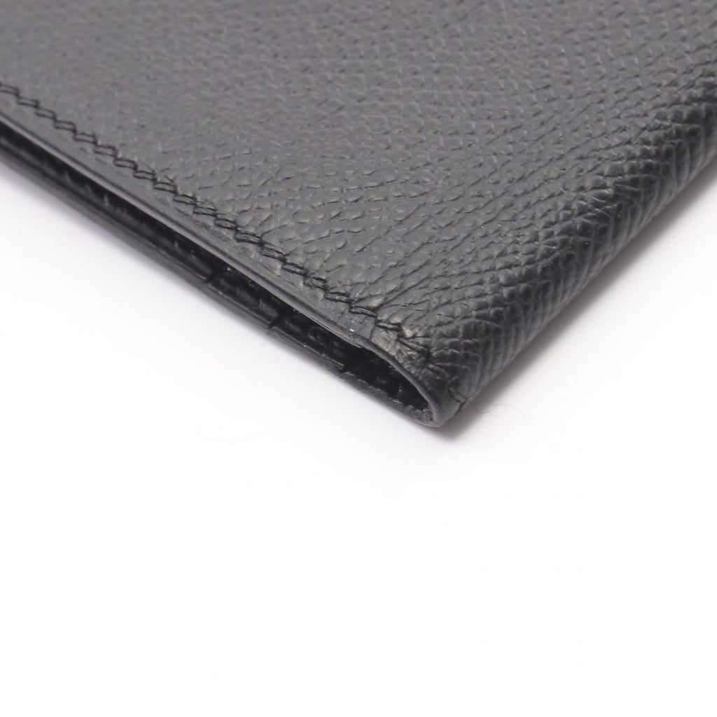 Hermes Bifold Wallet Bearn Classic Black Leather — view 7