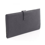 Hermes Bifold Wallet Bearn Classic Black Leather — view 2