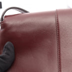 Gucci Shoulder Bag Allie Small GG Marmont Bordeaux Leather — view 8