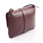 Gucci Shoulder Bag Allie Small GG Marmont Bordeaux Leather — view 2