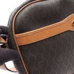 Dior Shoulder Bag Honeycomb Dark Brown Leather — view 7