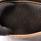 Dior Shoulder Bag Honeycomb Dark Brown Leather — view 6