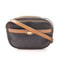 Dior Shoulder Bag Honeycomb Dark Brown Leather