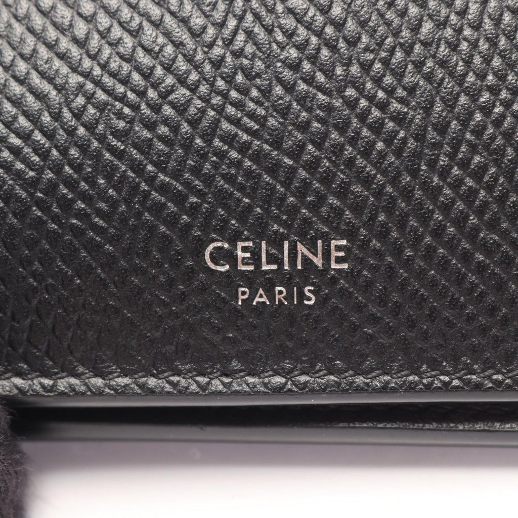 Celine Bifold Wallet Black Leather — view 5