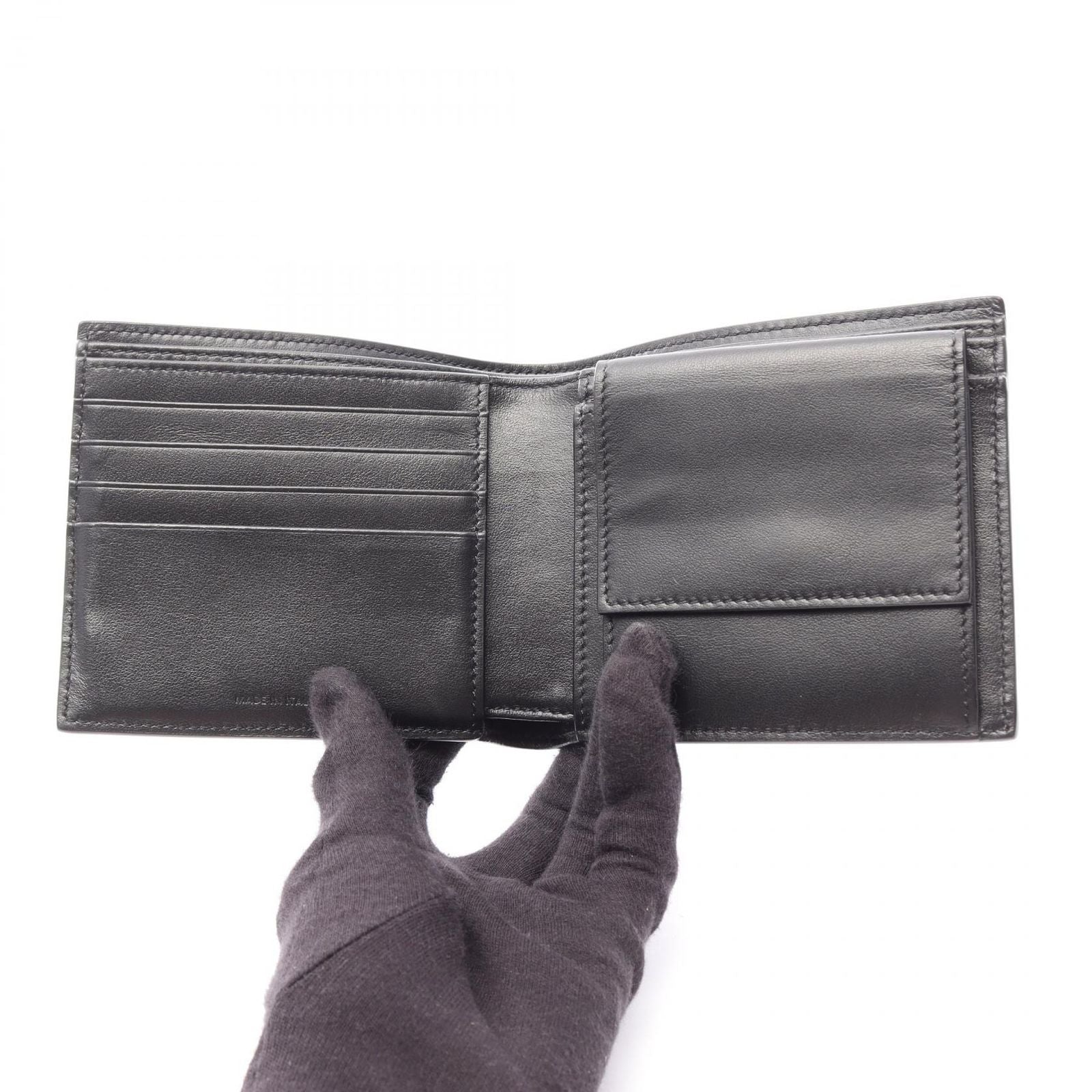 Celine Bifold Wallet Black Leather — view 3