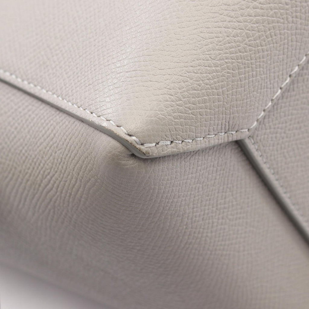Celine Belt Bag Micro 2-Way Gray Leather — view 6