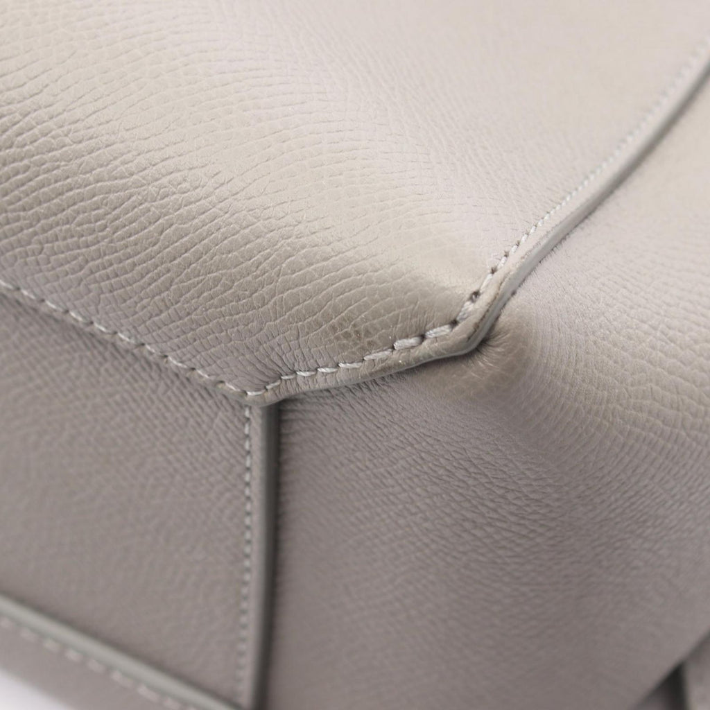 Celine Belt Bag Micro 2-Way Gray Leather — view 7