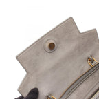 Celine Belt Bag Micro 2-Way Gray Leather — view 5