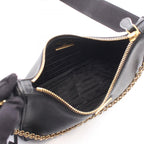 Prada Shoulder Bag Re-Edition Black Saffiano Leather 2005 2-Way — view 3