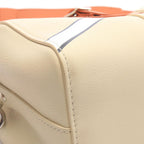 Louis Vuitton Shoulder Bag City Keepall Cream Leather — view 5