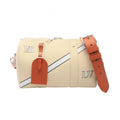 Louis Vuitton Shoulder Bag City Keepall Cream Leather