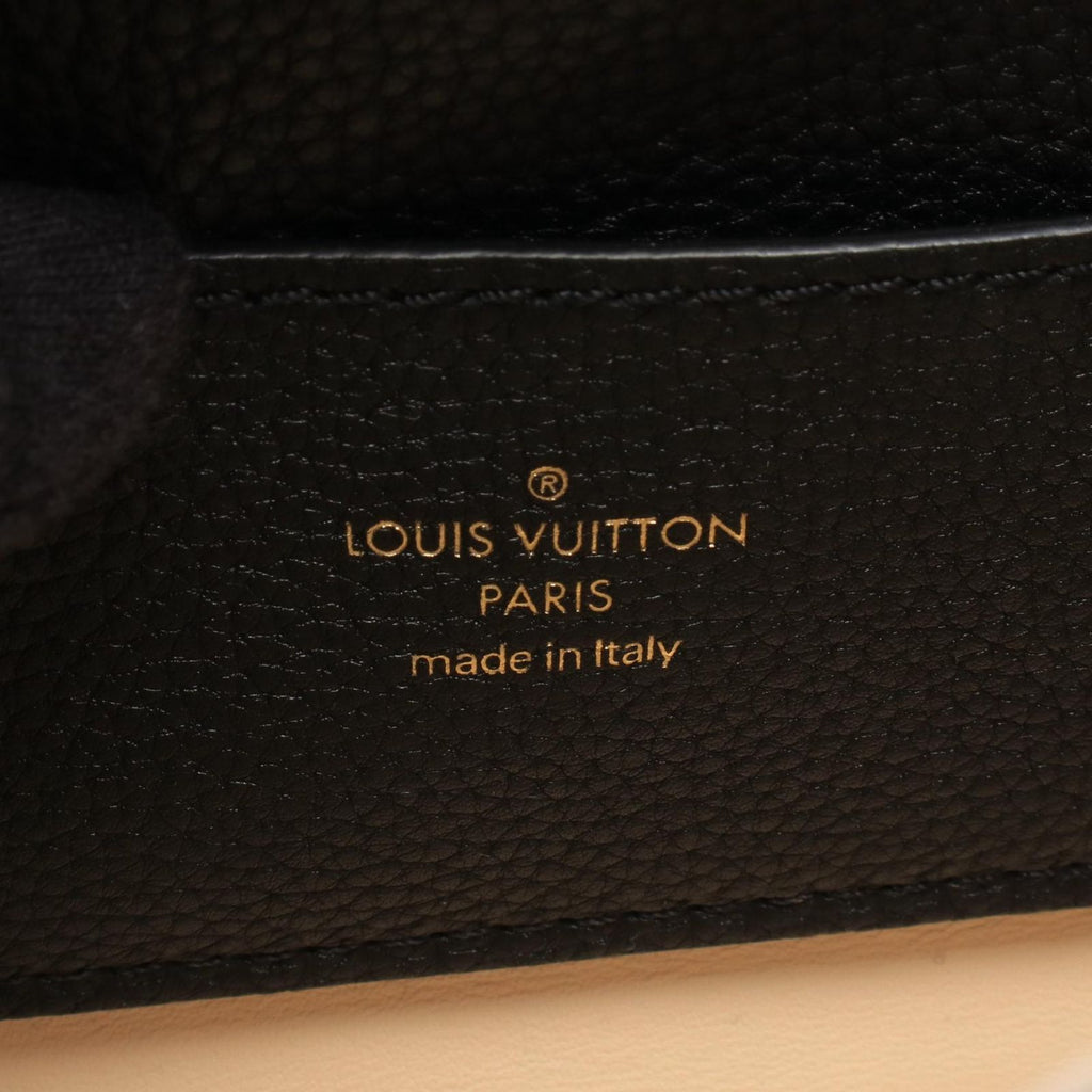 Louis Vuitton Shoulder Bag LV Pont 9 LV Neuf Soft PM Noir Leather — view 4