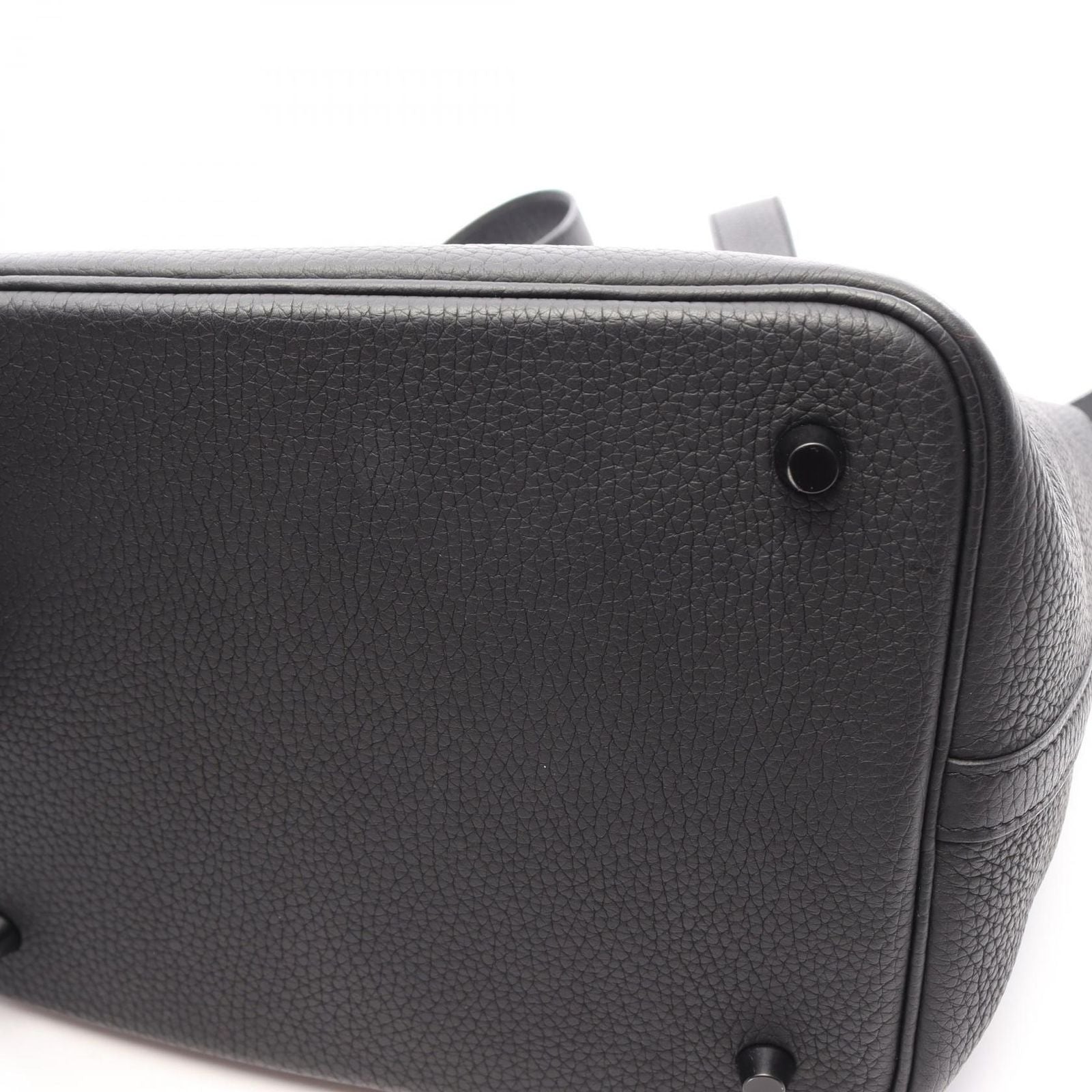 Hermes Handbag Picotin Lock MM Monochrome Black — view 6