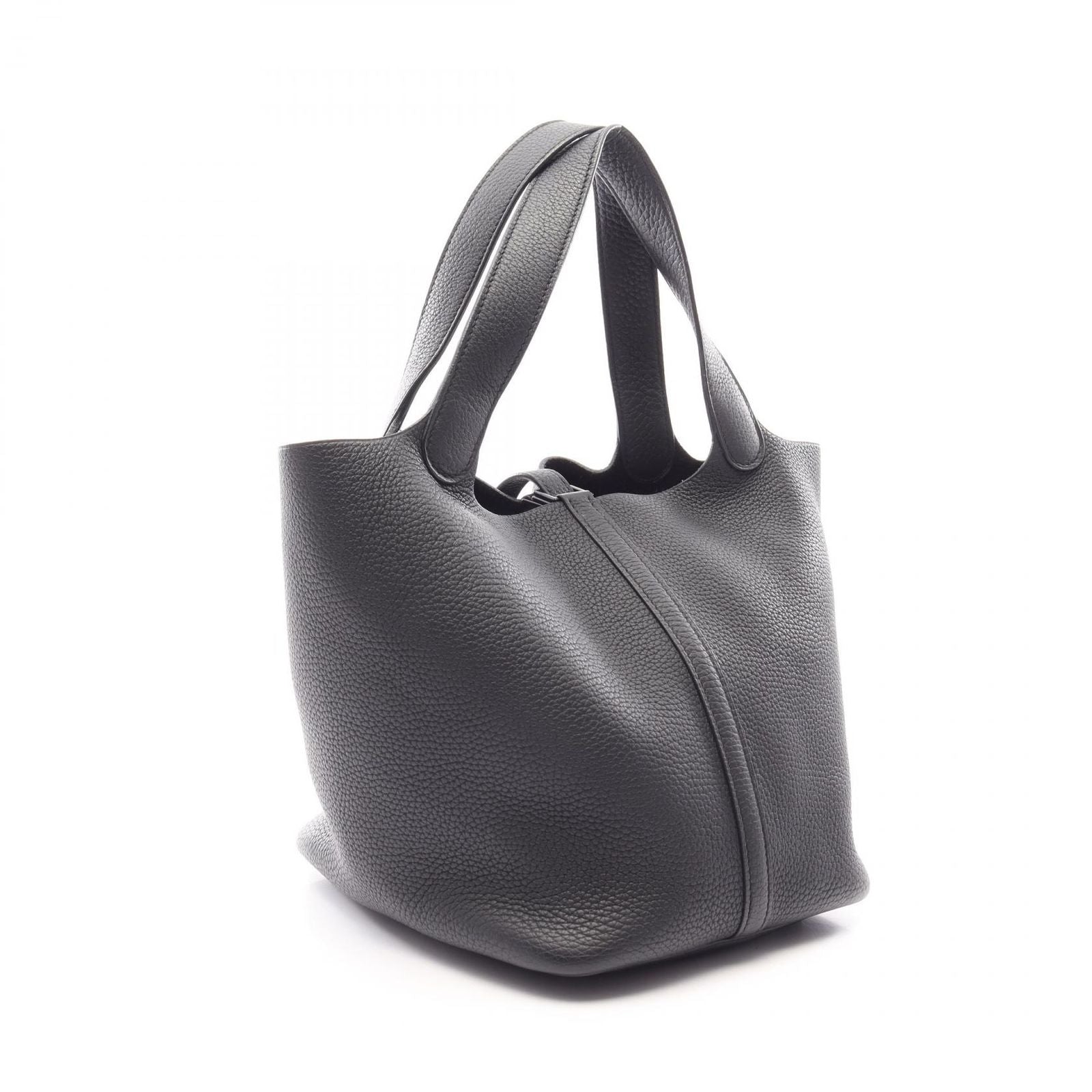 Hermes Handbag Picotin Lock MM Monochrome Black — view 2