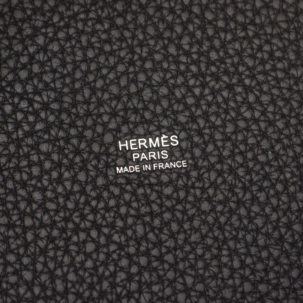 Hermes Handbag Picotin Lock MM Monochrome Black — view 4