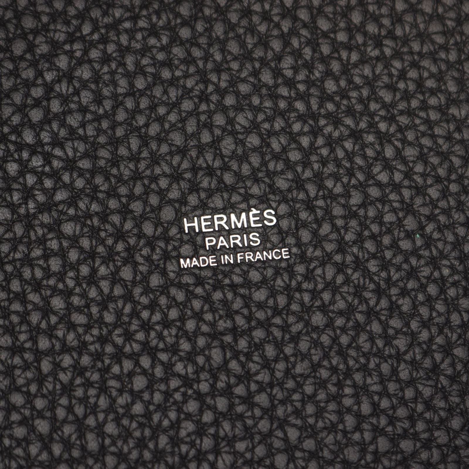 Hermes Handbag Picotin Lock MM Monochrome Black — view 4