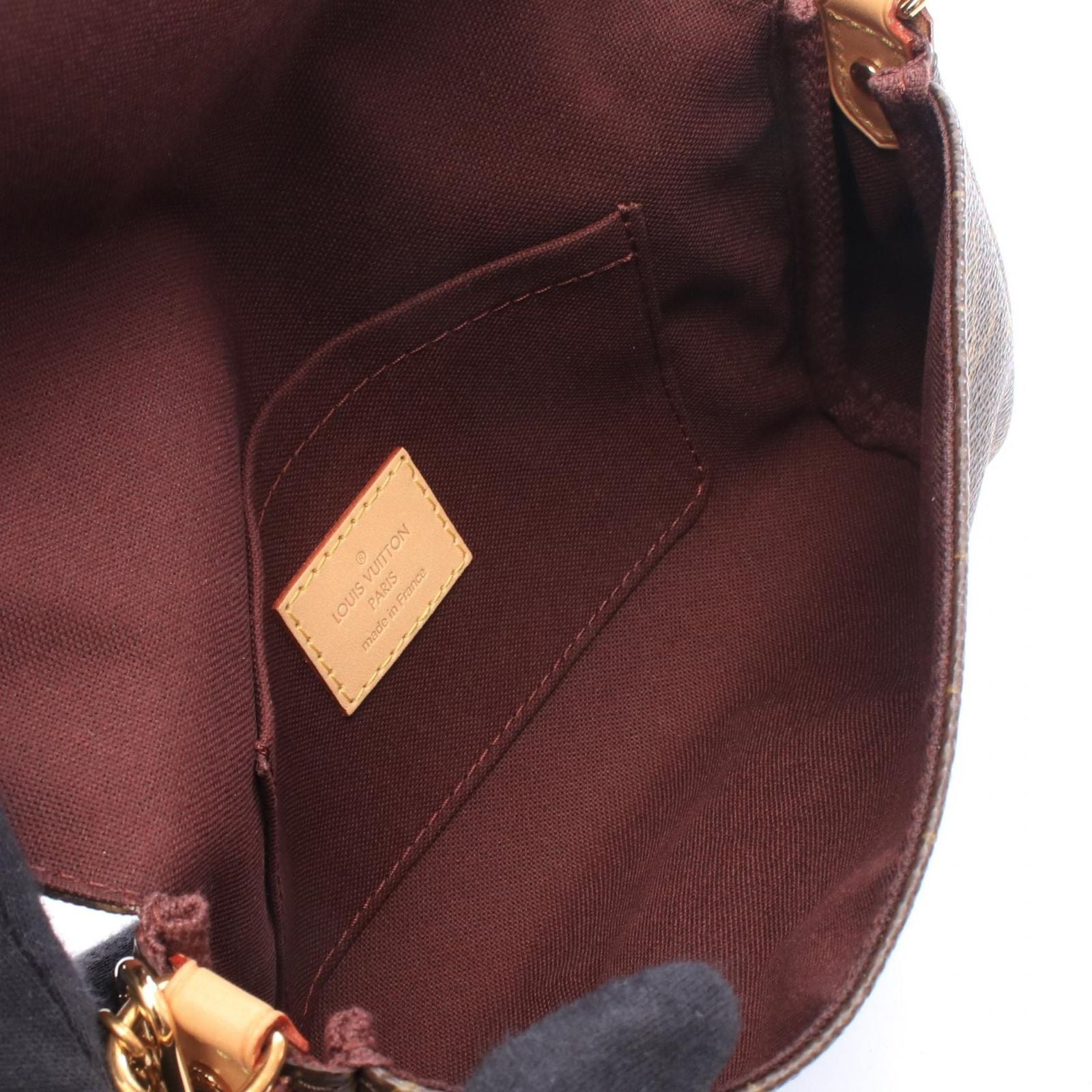 Louis Vuitton Handbag Favorite PM Monogram Leather — view 3