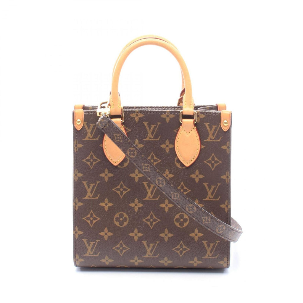 Louis Vuitton Handbag Sac Plat BB Monogram Leather Sac Pla BB