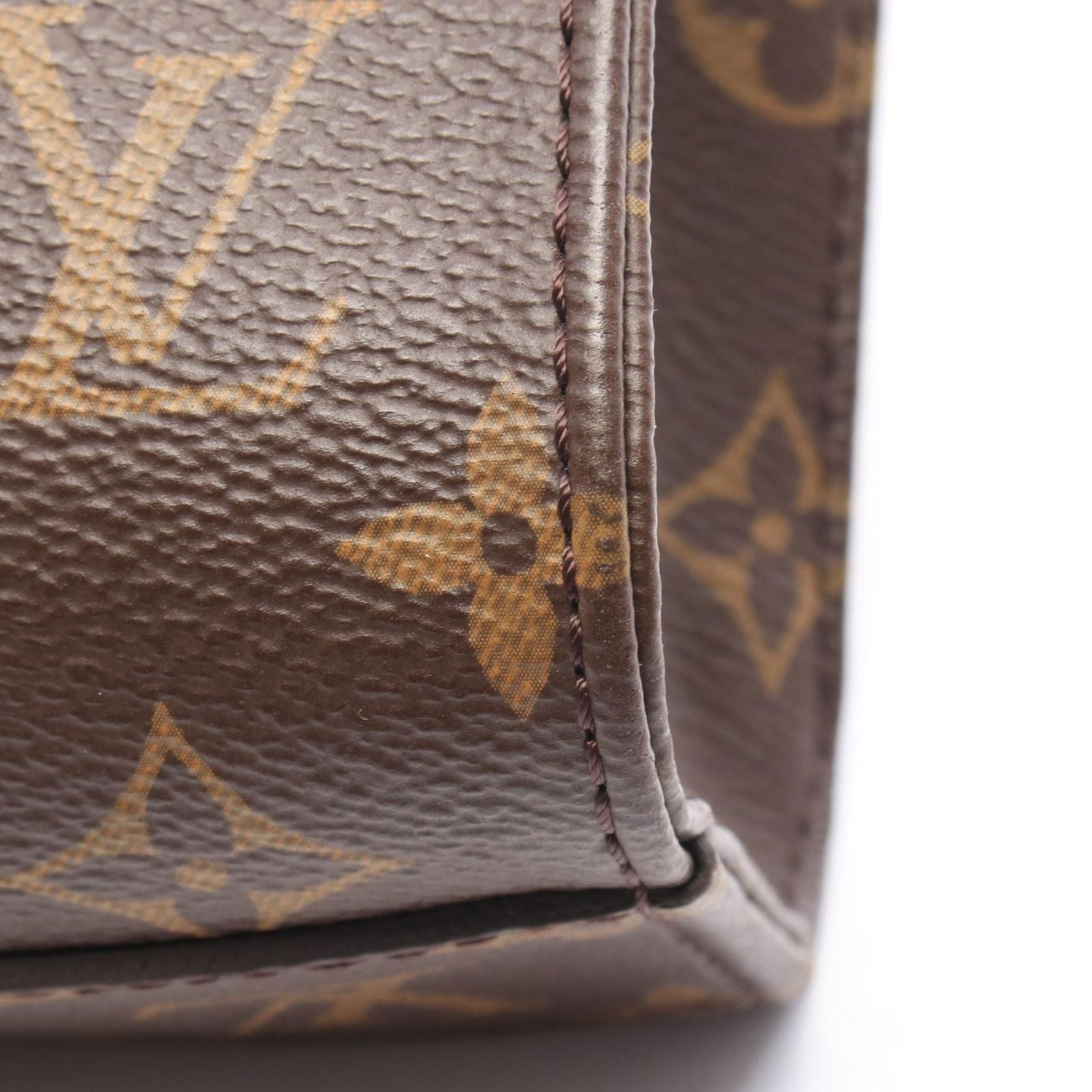 Louis Vuitton Handbag Sac Plat BB Monogram Leather Sac Pla BB — view 5