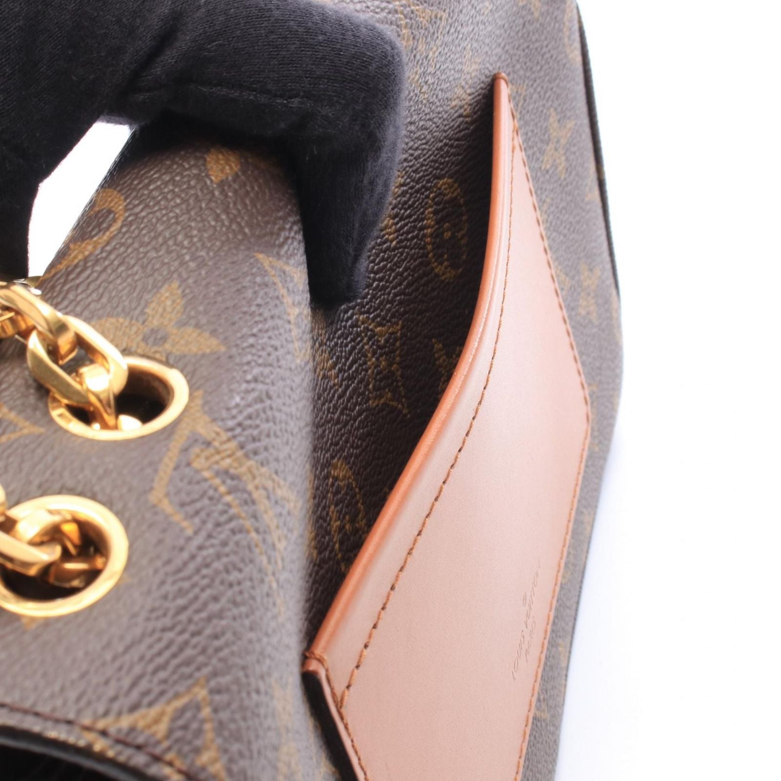 Louis Vuitton Shoulder Bag Marceau Monogram Glitter Leather — view 5