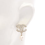 Chanel Earrings CC Logo — view 4