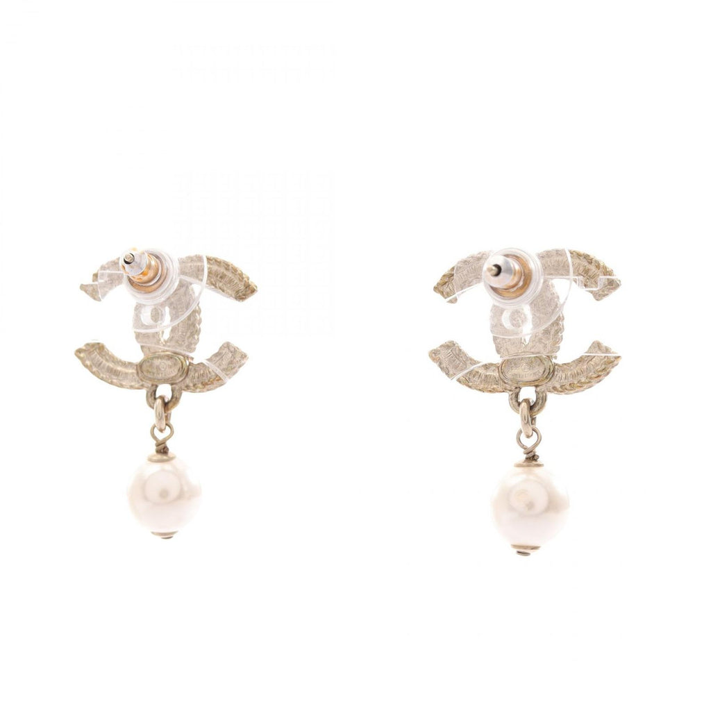 Chanel Earrings CC Logo — view 2