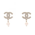 Chanel Earrings CC Logo