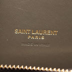 Saint Laurent Paris Handbag Sac de Jour Baby 2-Way Charcoal Gray Leather — view 4