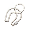 Hermes Key Holder Fer a Cheval Silver