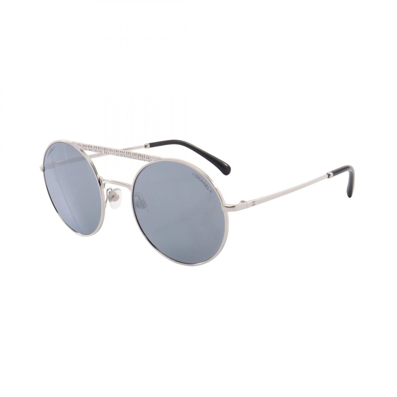 Chanel Sunglasses CC Logo Round Eyewear — view 2