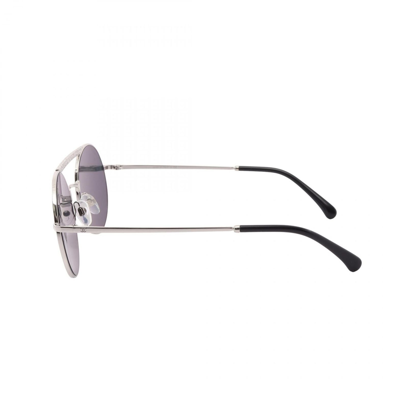 Chanel Sunglasses CC Logo Round Eyewear — view 3