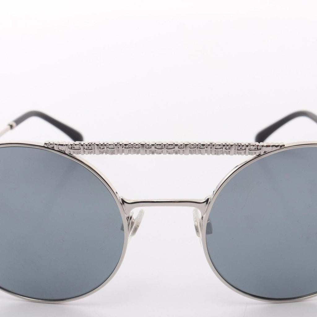 Chanel Sunglasses CC Logo Round Eyewear — view 6