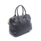 Prada Black Leather 2-Way Boston Bag — view 2