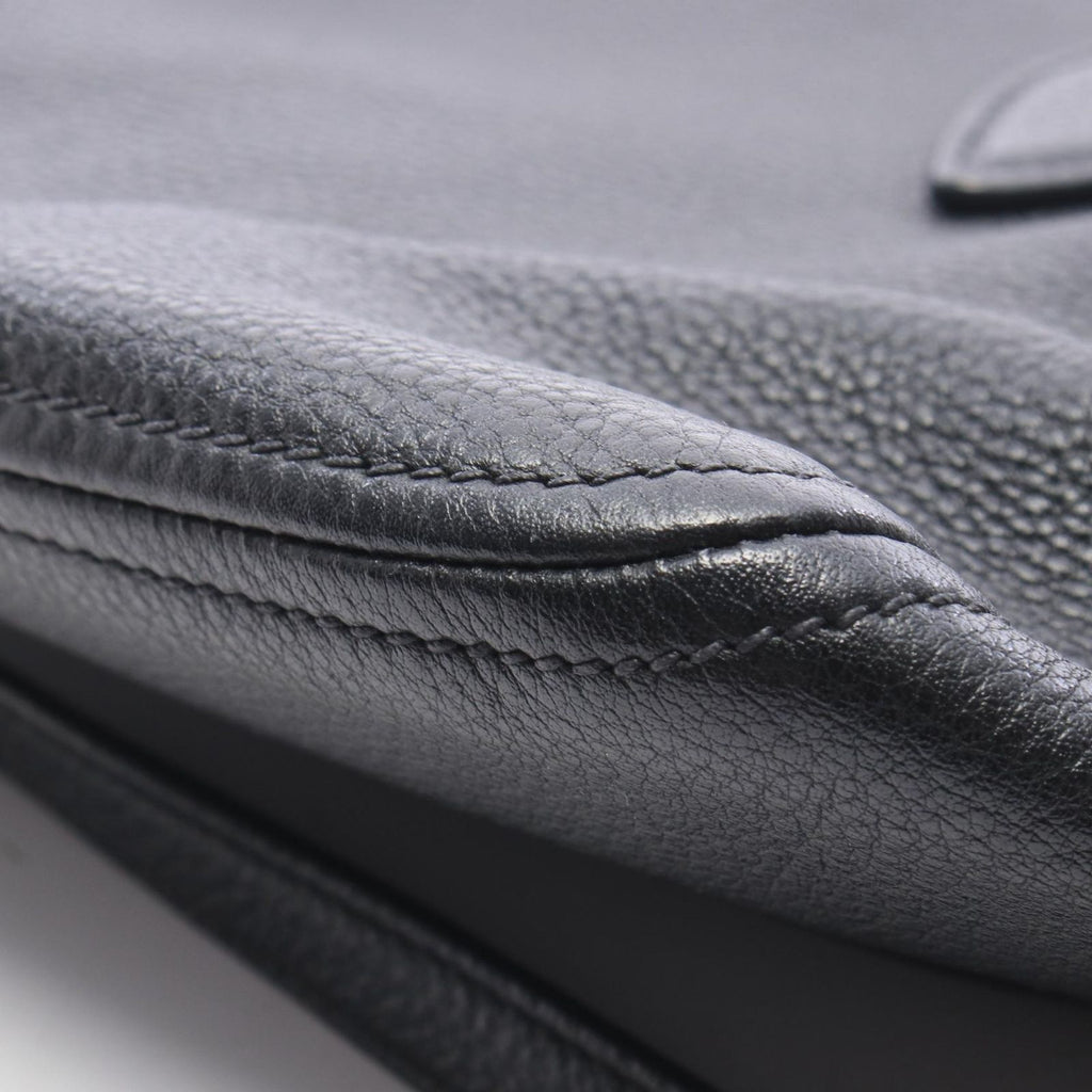 Prada Black Leather 2-Way Boston Bag — view 5