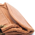 Bottega Veneta Handbag Intrecciato Camel Lambskin — view 5