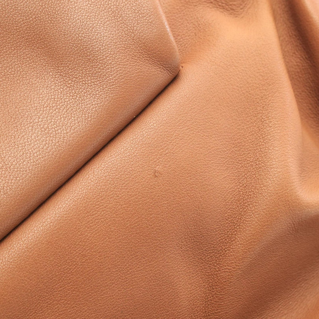 Bottega Veneta Handbag Intrecciato Camel Lambskin — view 8
