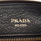 Prada Handbag VIT.DAINO Black Leather 2-Way — view 4