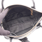 Prada Handbag VIT.DAINO Black Leather 2-Way — view 3