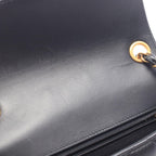 Chanel Shoulder Bag Mini Quilted Black Lambskin Chain — view 8